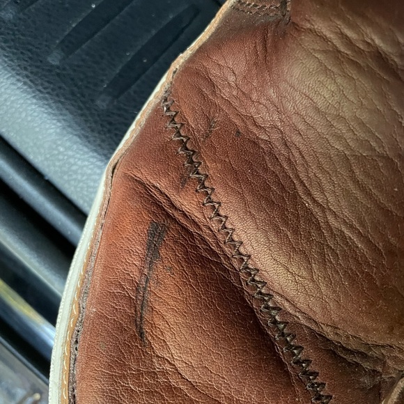 Toms quarter boots, brown leather womens size 9 - Picture 3 of 5